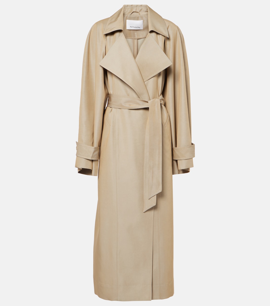 Astoria cutout trench coat | The Frankie Shop