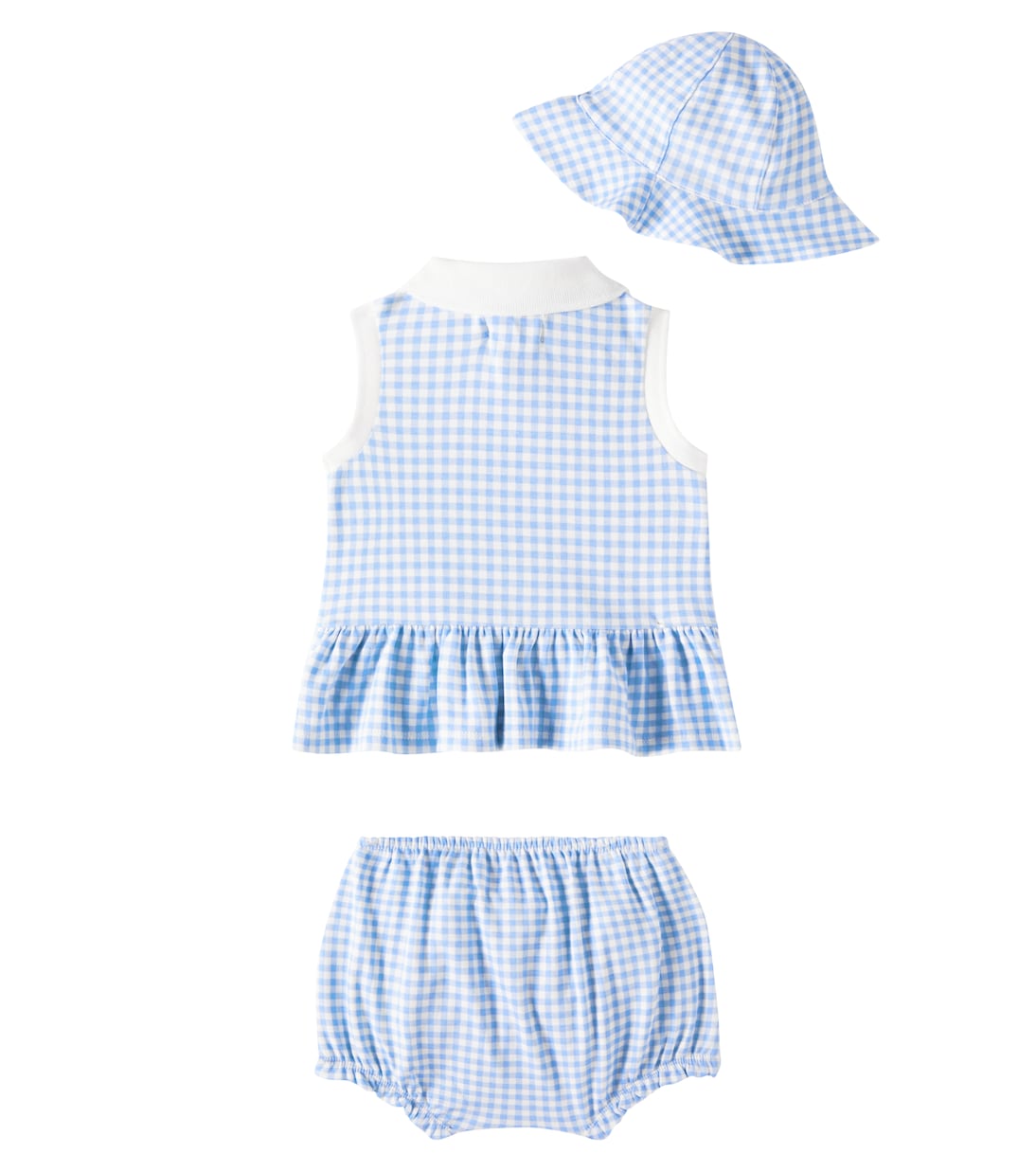 Bebé - set de gorro, camisa y shorts de algodón | Polo Ralph Lauren Kids