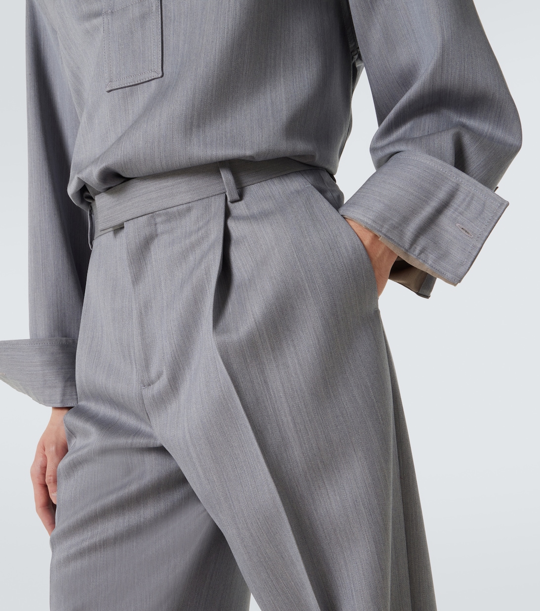 Weite Hose aus Wolle | Bottega Veneta