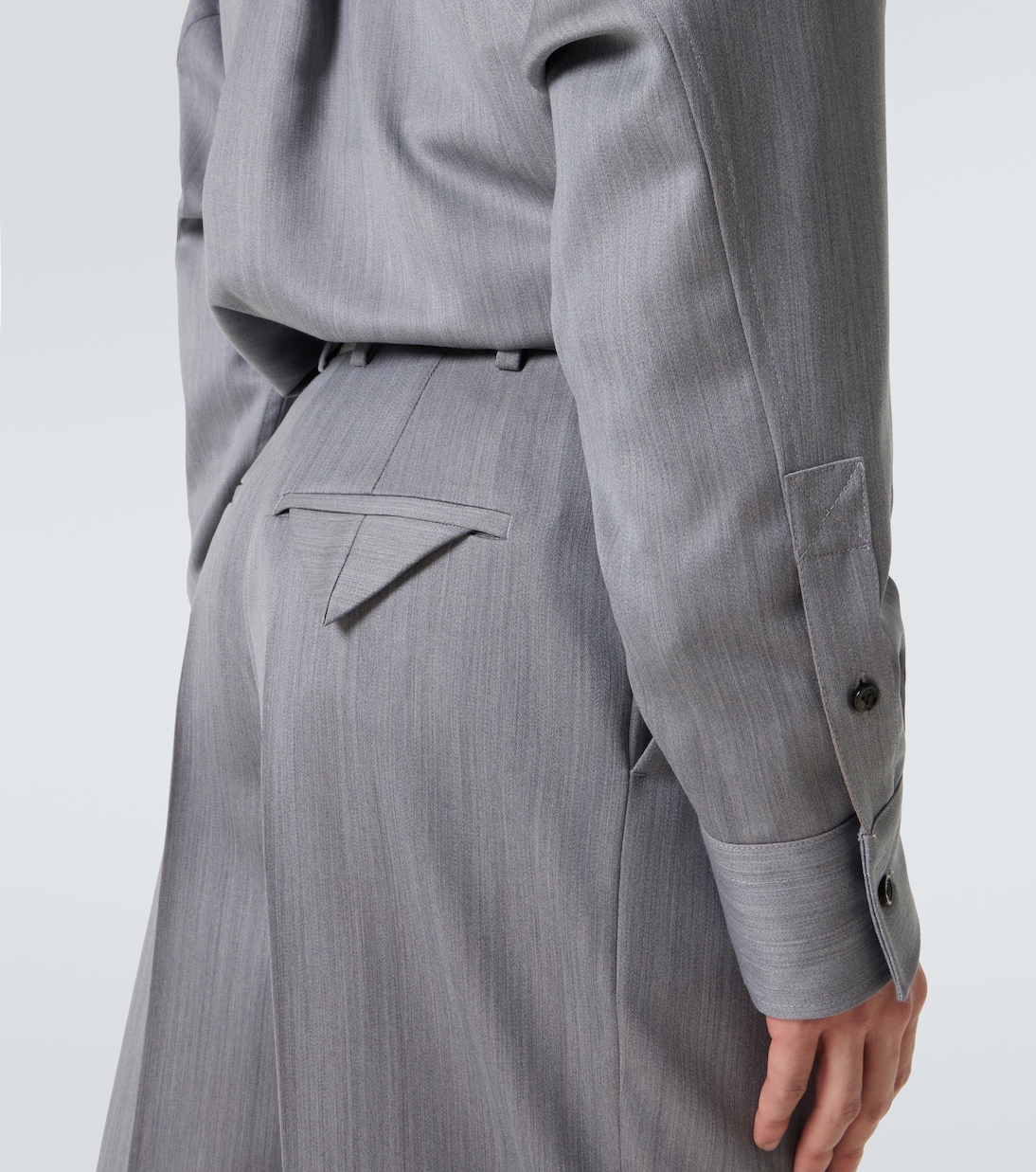 Weite Hose aus Wolle | Bottega Veneta