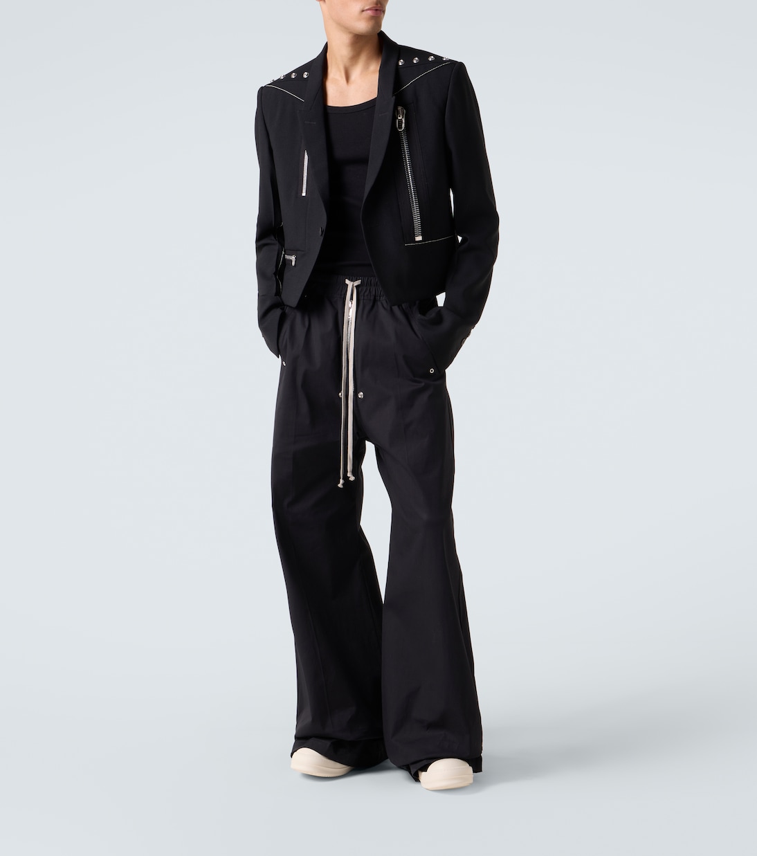 Jumbolace Sneaks suede sneakers | Rick Owens