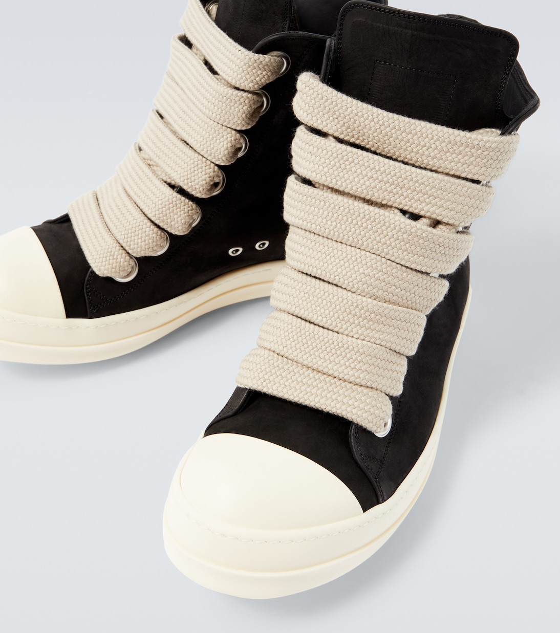 Jumbolace Sneaks suede sneakers | Rick Owens