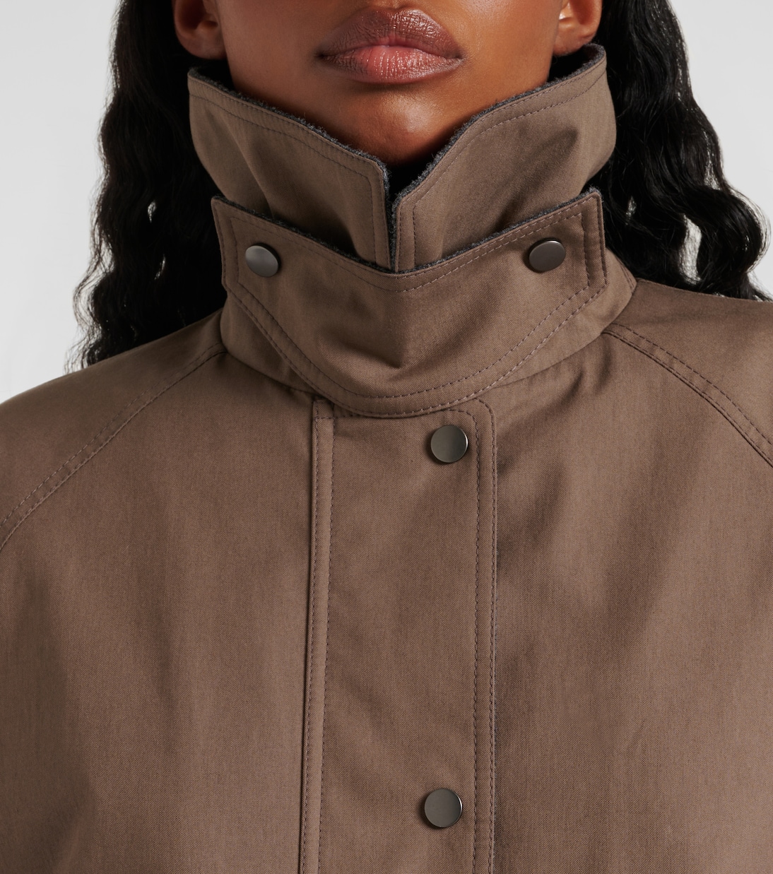 Jacke aus einem Baumwollgemisch | Brunello Cucinelli