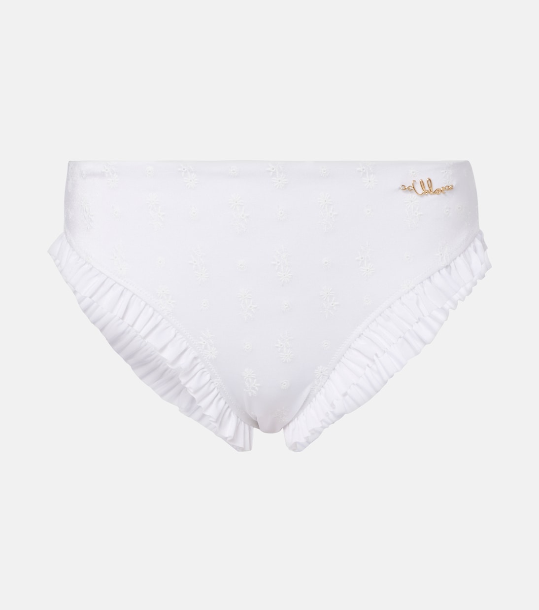 Culotte de bikini brodée | Chloé