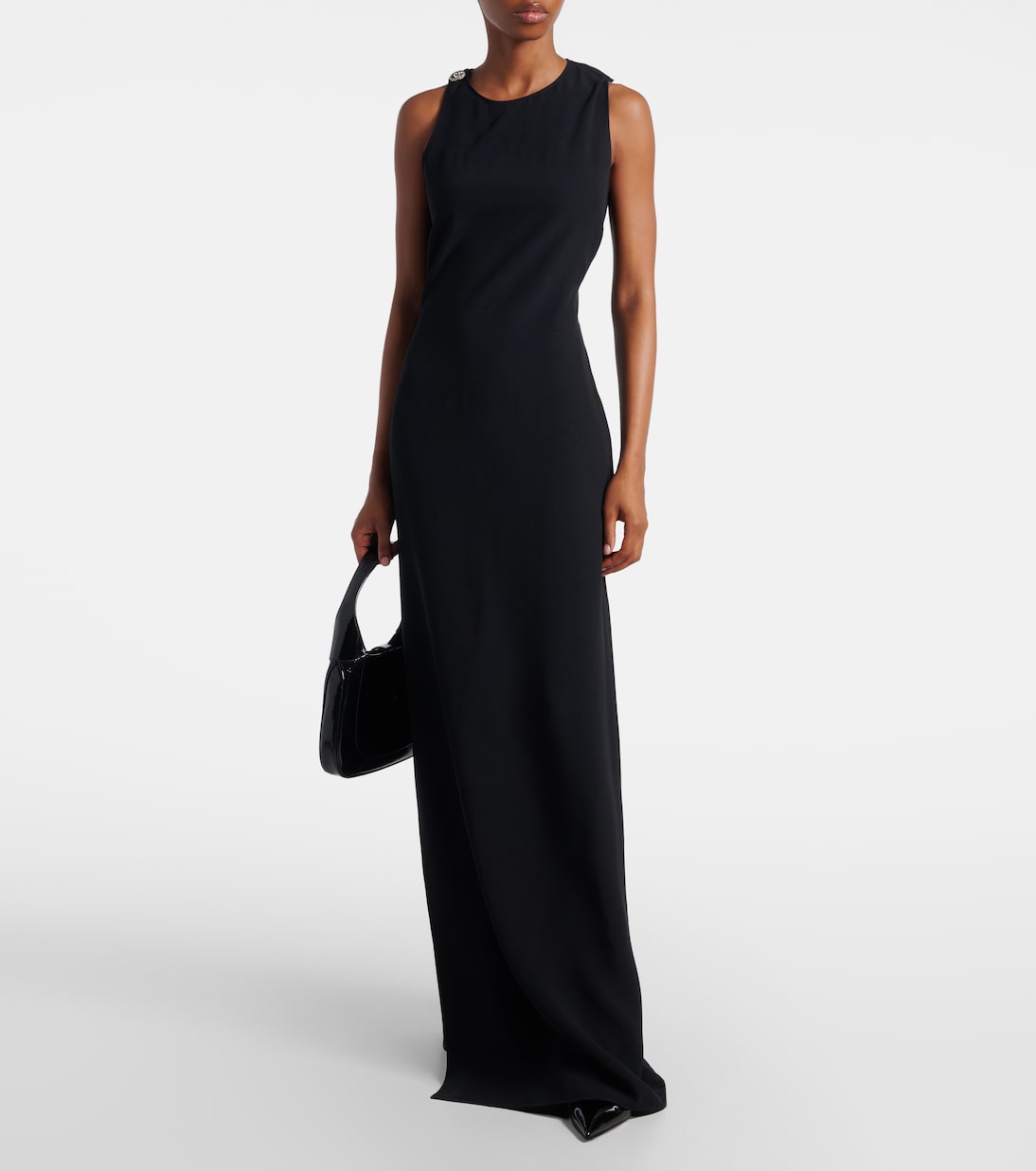 Double G embellished gown | Gucci