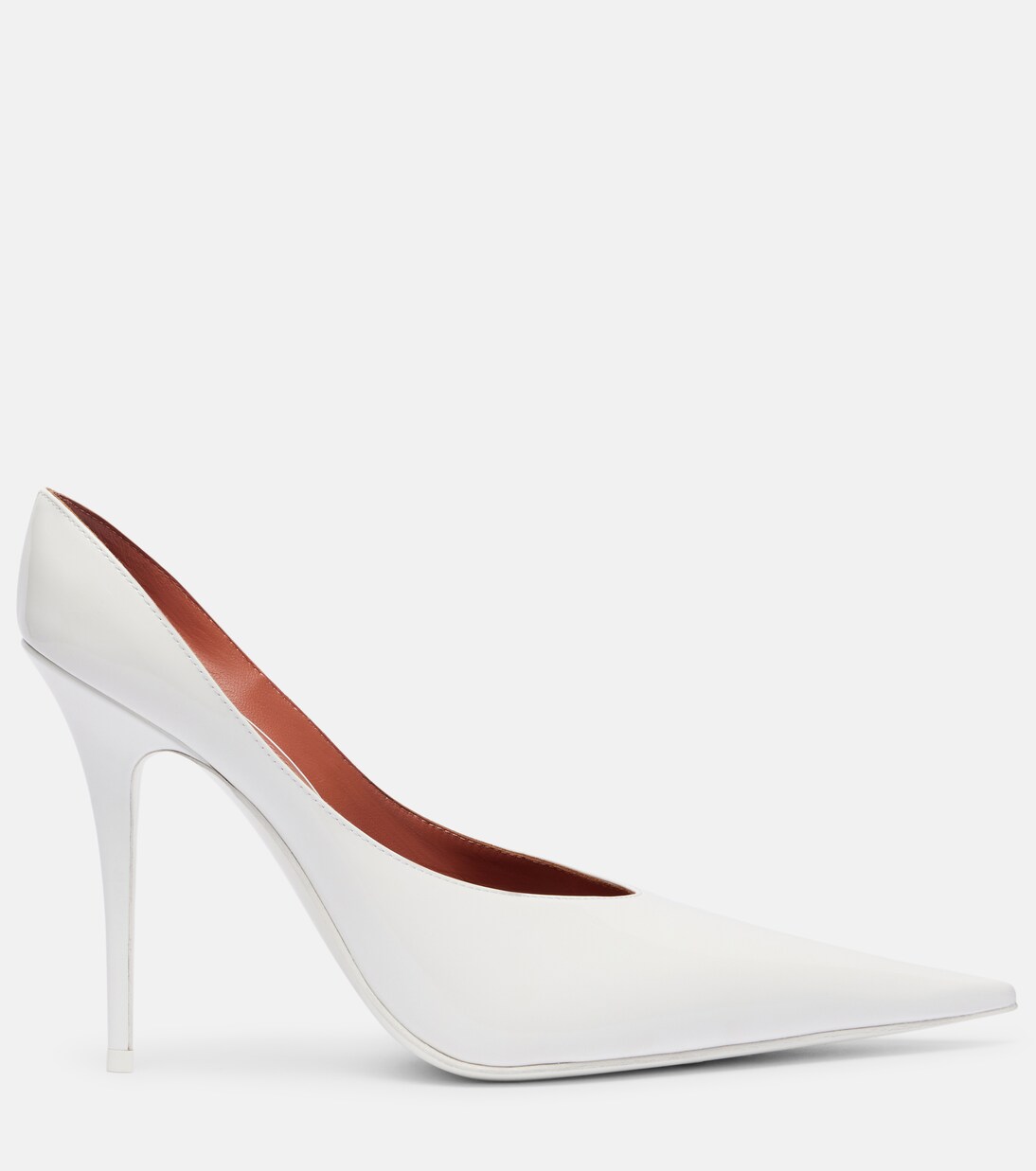 Pumps Anoke 105 aus Lackleder | Amina Muaddi