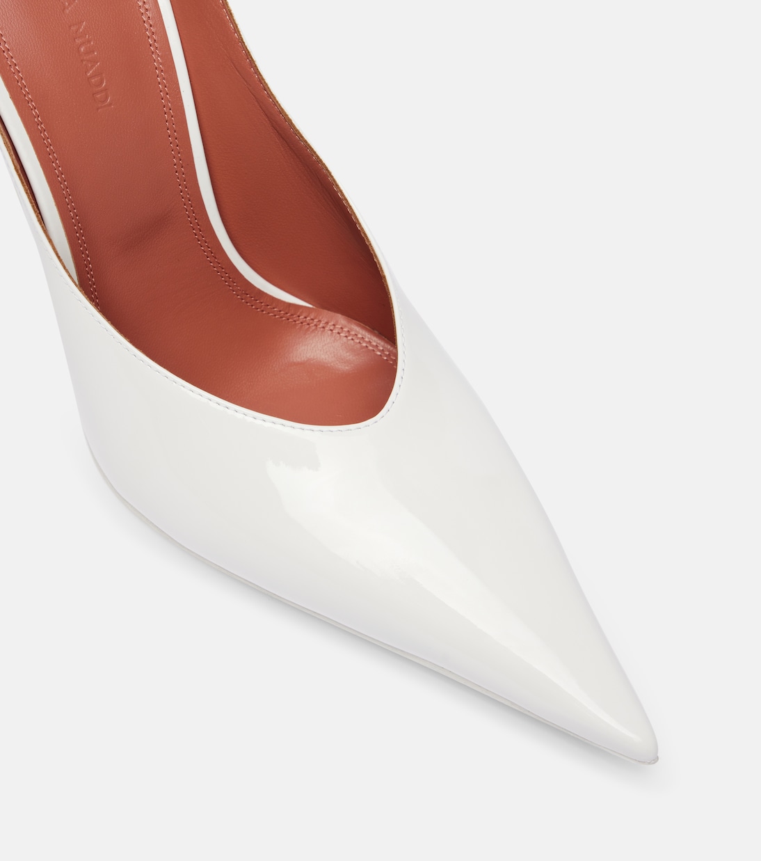 Pumps Anoke 105 aus Lackleder | Amina Muaddi