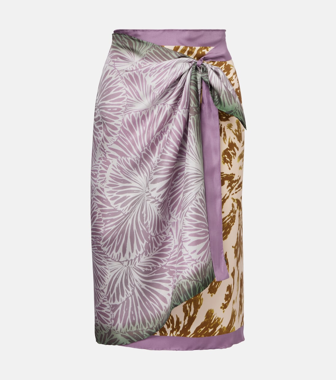 Gonna a portafoglio Scarfy con stampa | Dries Van Noten