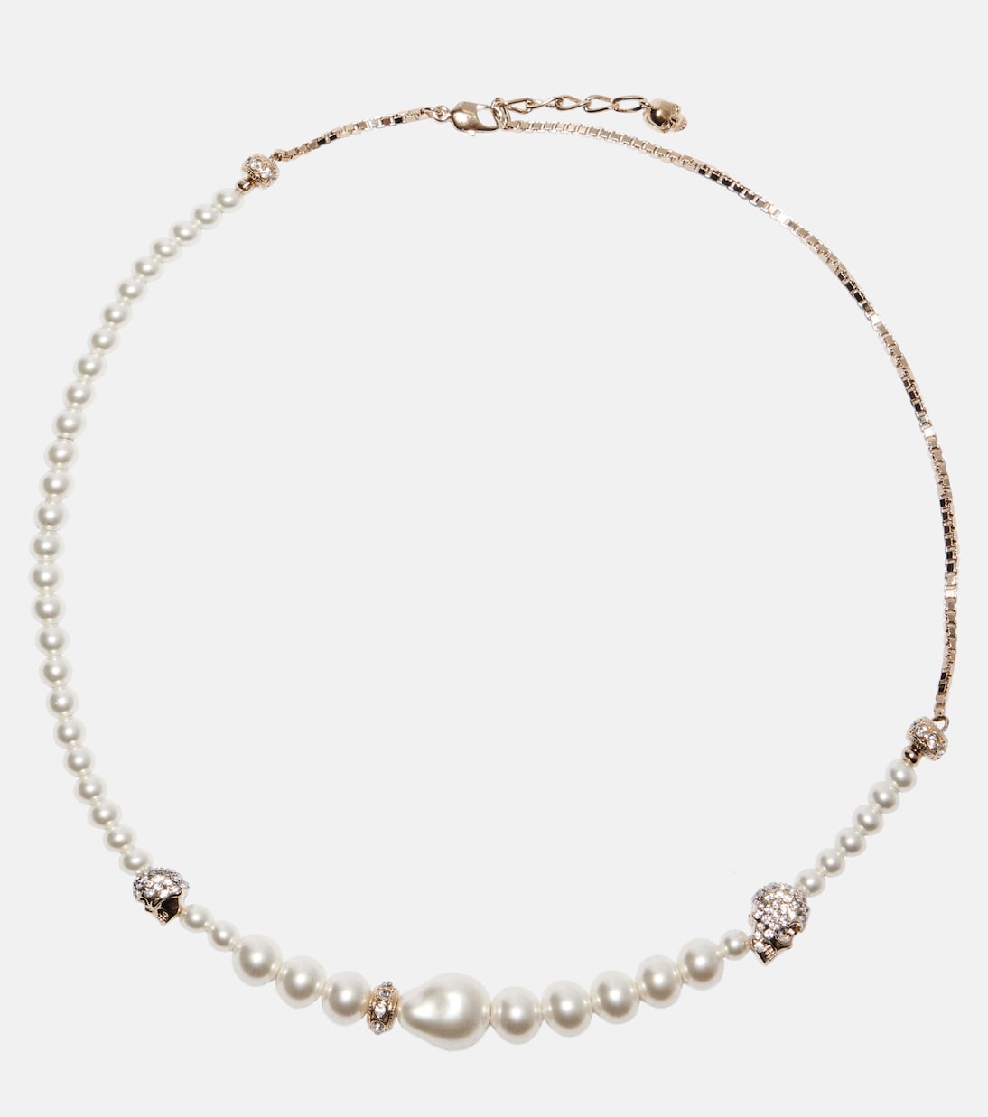 Faux pearl necklace | McQueen