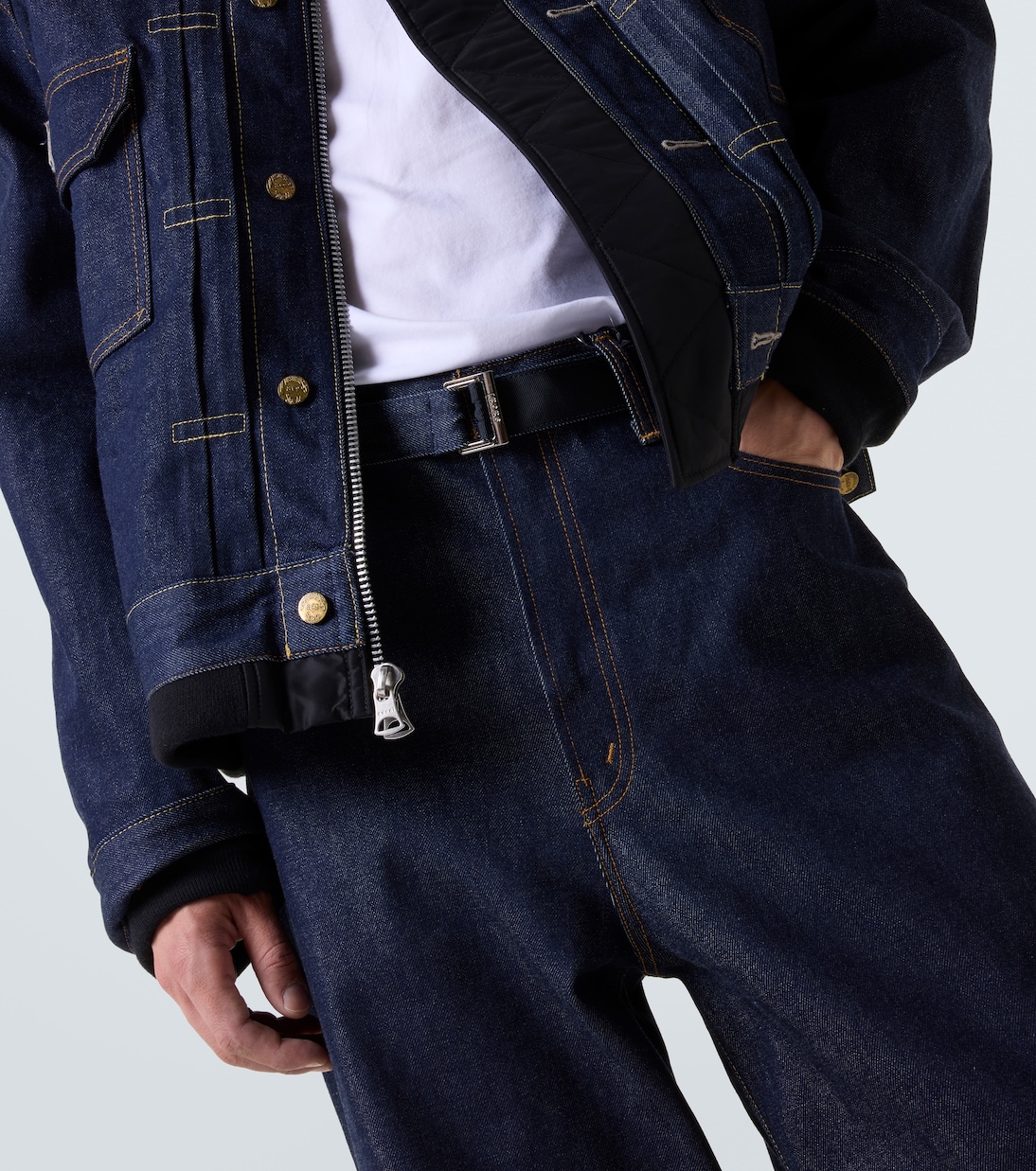 X Levi's® Wide-Leg Jeans | Sacai