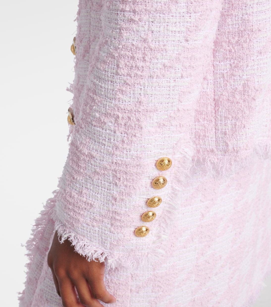 Spencer cotton-blend tweed jacket | Balmain