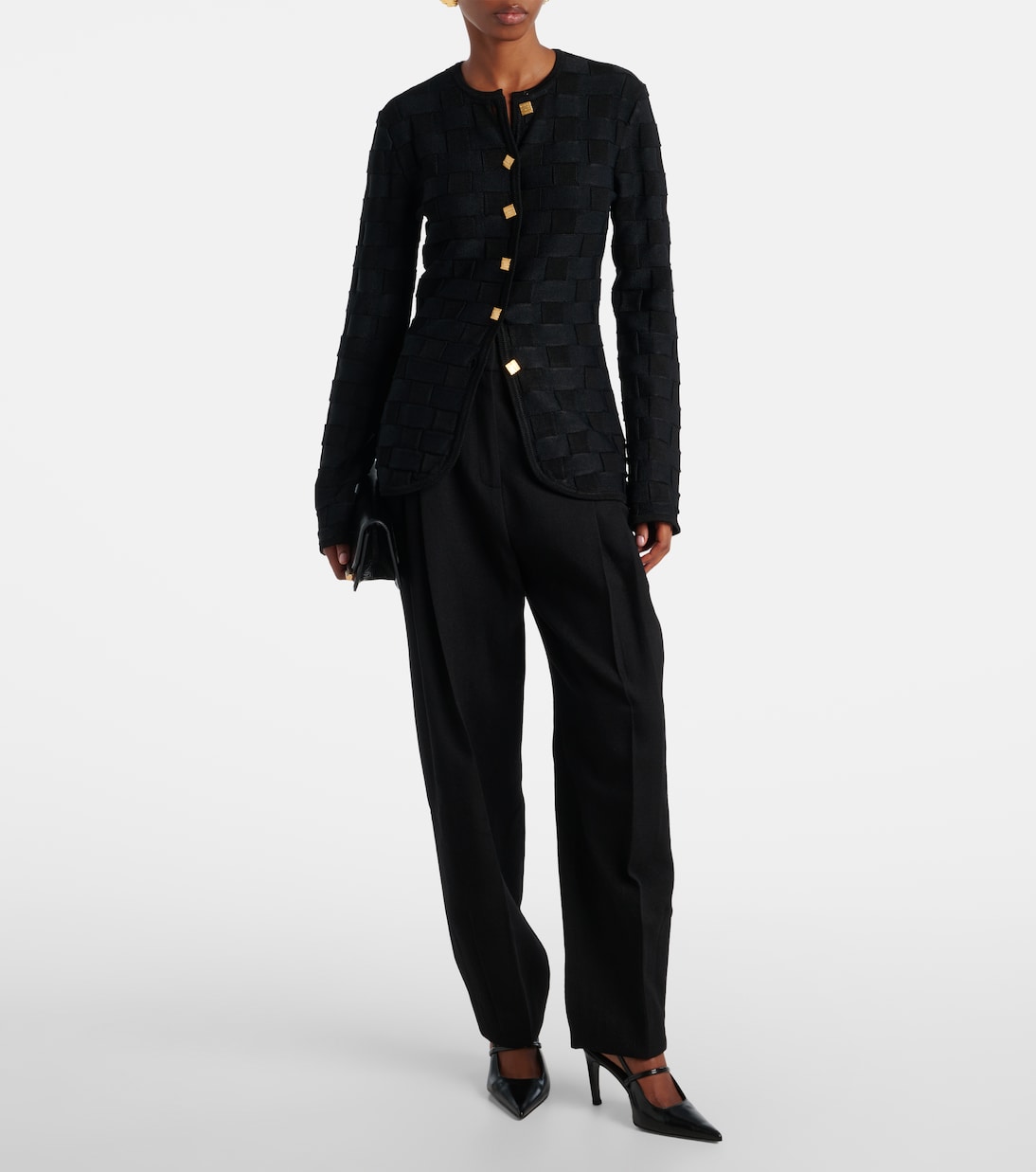 Pantaloni regular Robena in lana vergine | Tove
