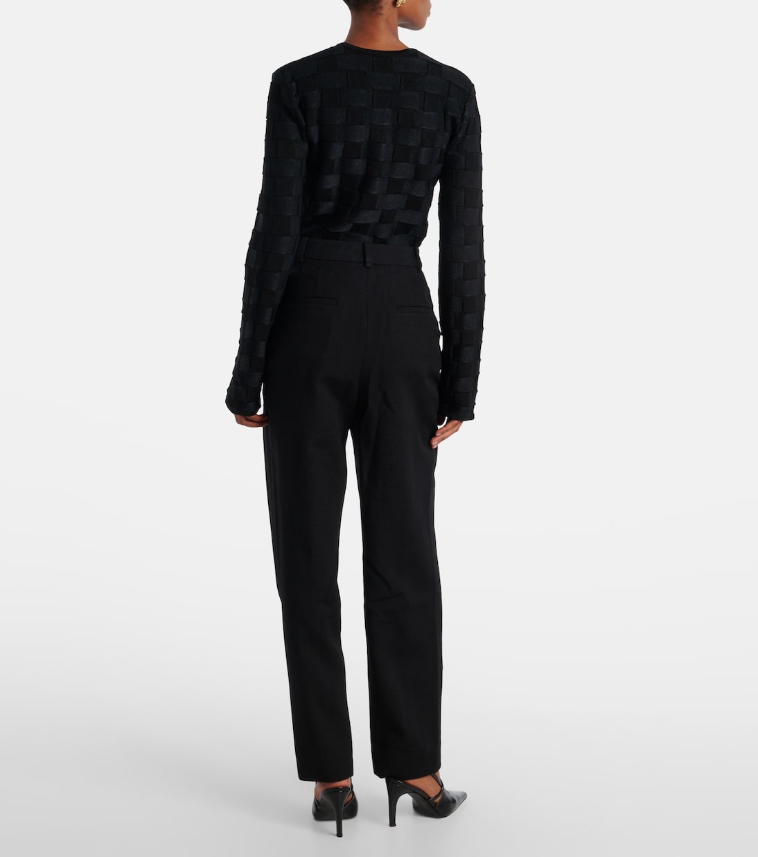 Pantaloni regular Robena in lana vergine | Tove
