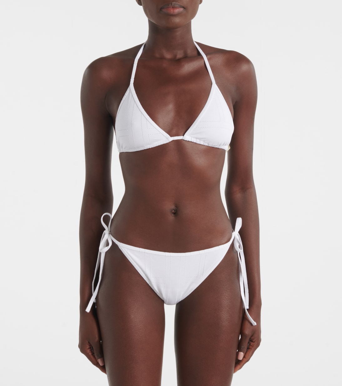 Braga de bikini Monogram de jersey | Toteme