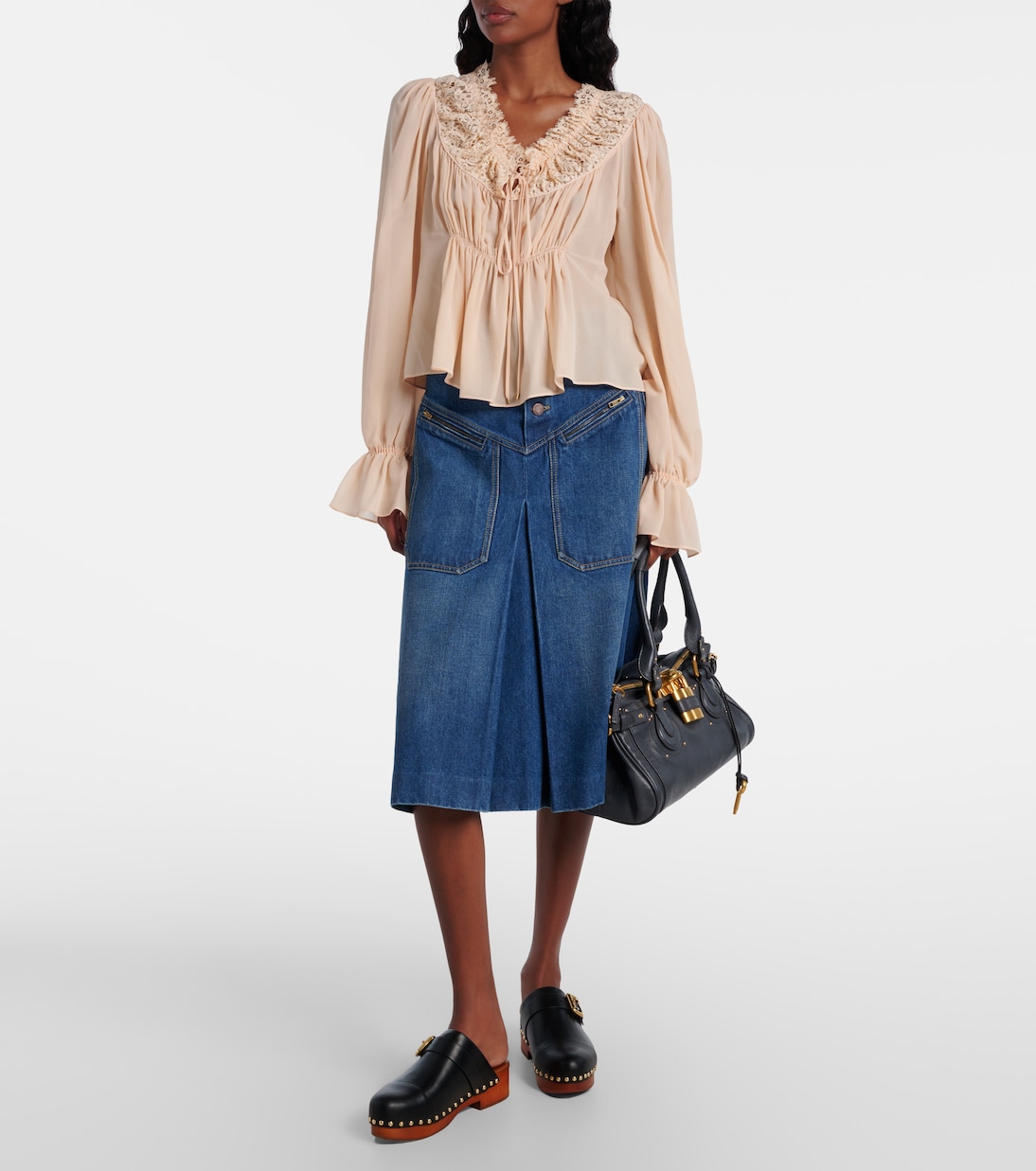 Paddington Small leather shoulder bag | Chloé