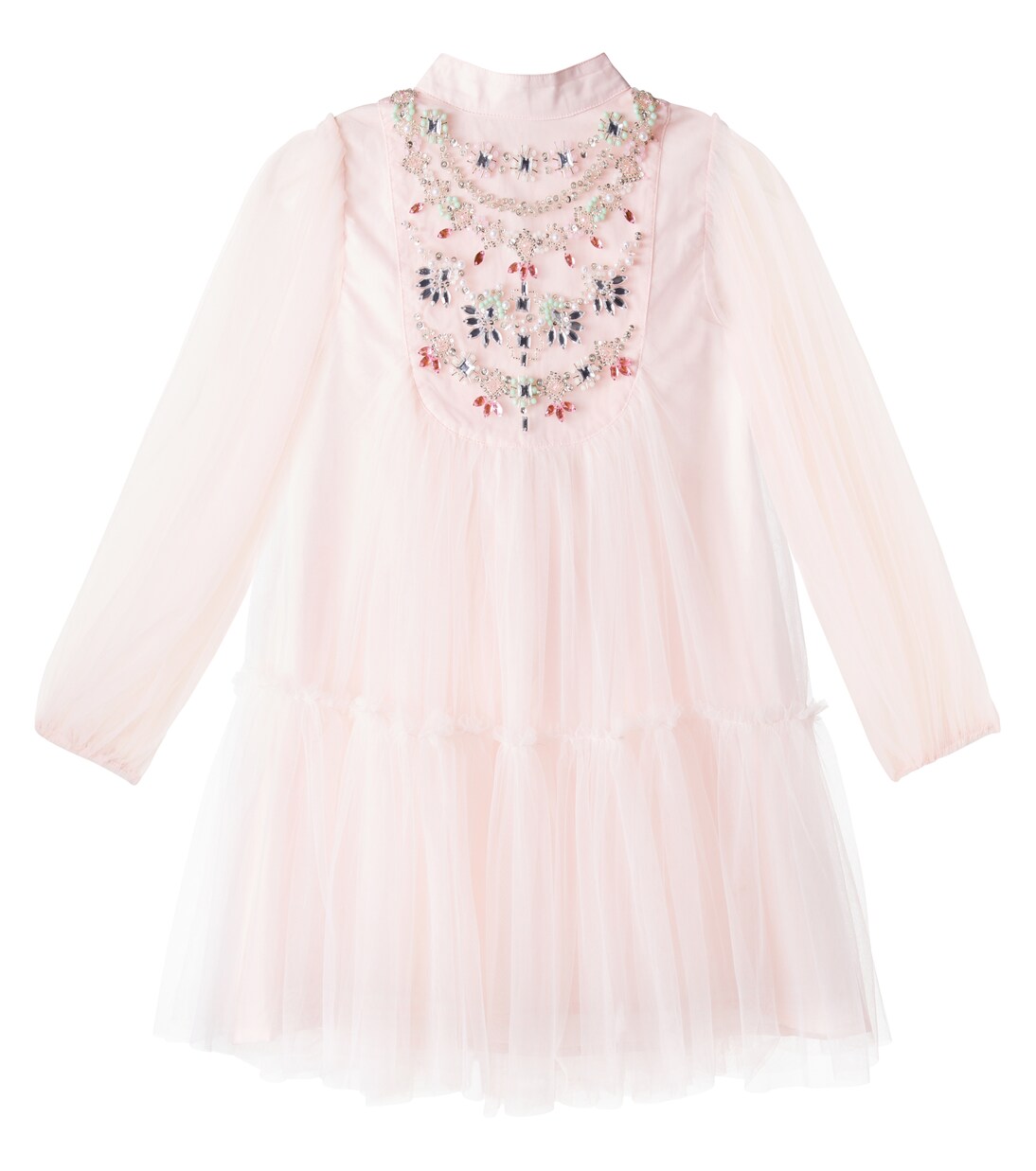 Abito Crown Jewel in tulle con cristalli | Tutu Du Monde