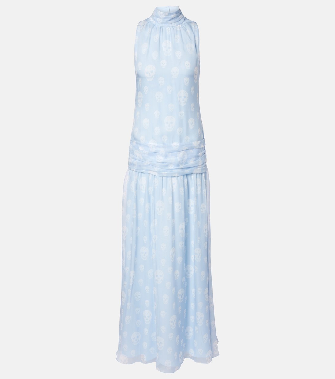Polka-dot silk gown | McQueen