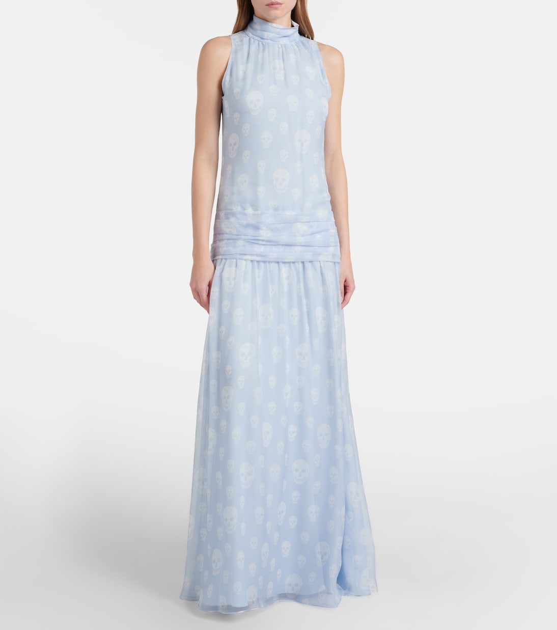 Polka-dot silk gown | McQueen