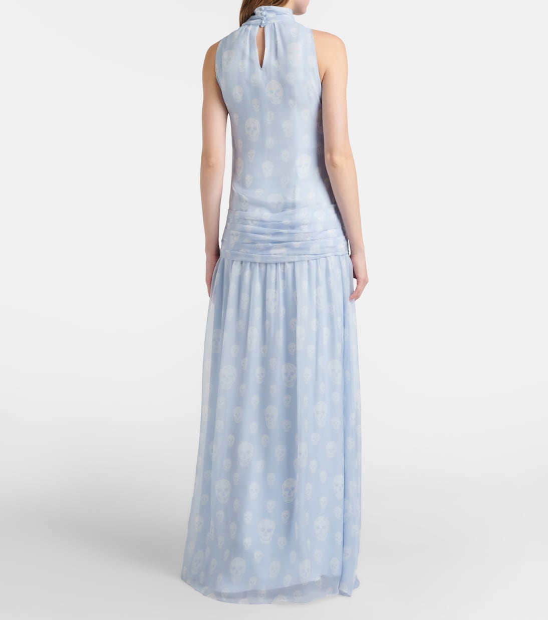 Polka-dot silk gown | McQueen