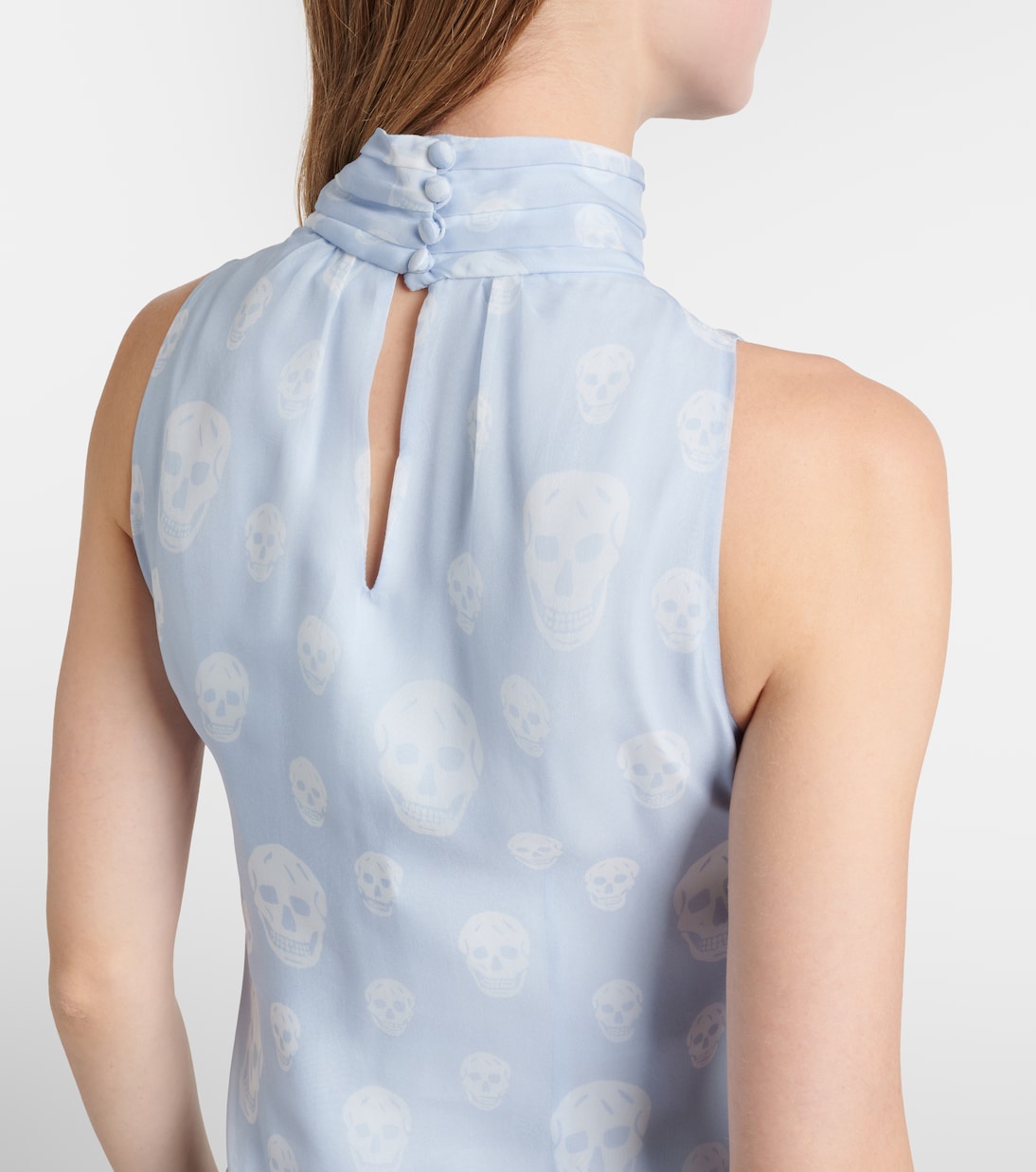 Polka-dot silk gown | McQueen