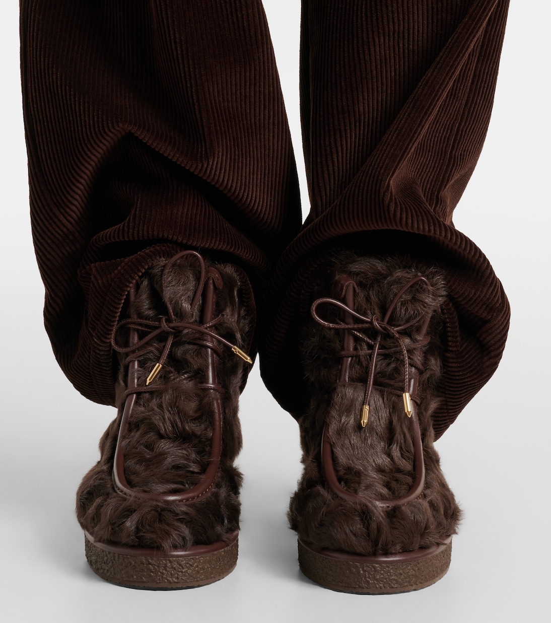 Ankle Boots Frostie 20 aus Shearling | Aquazzura