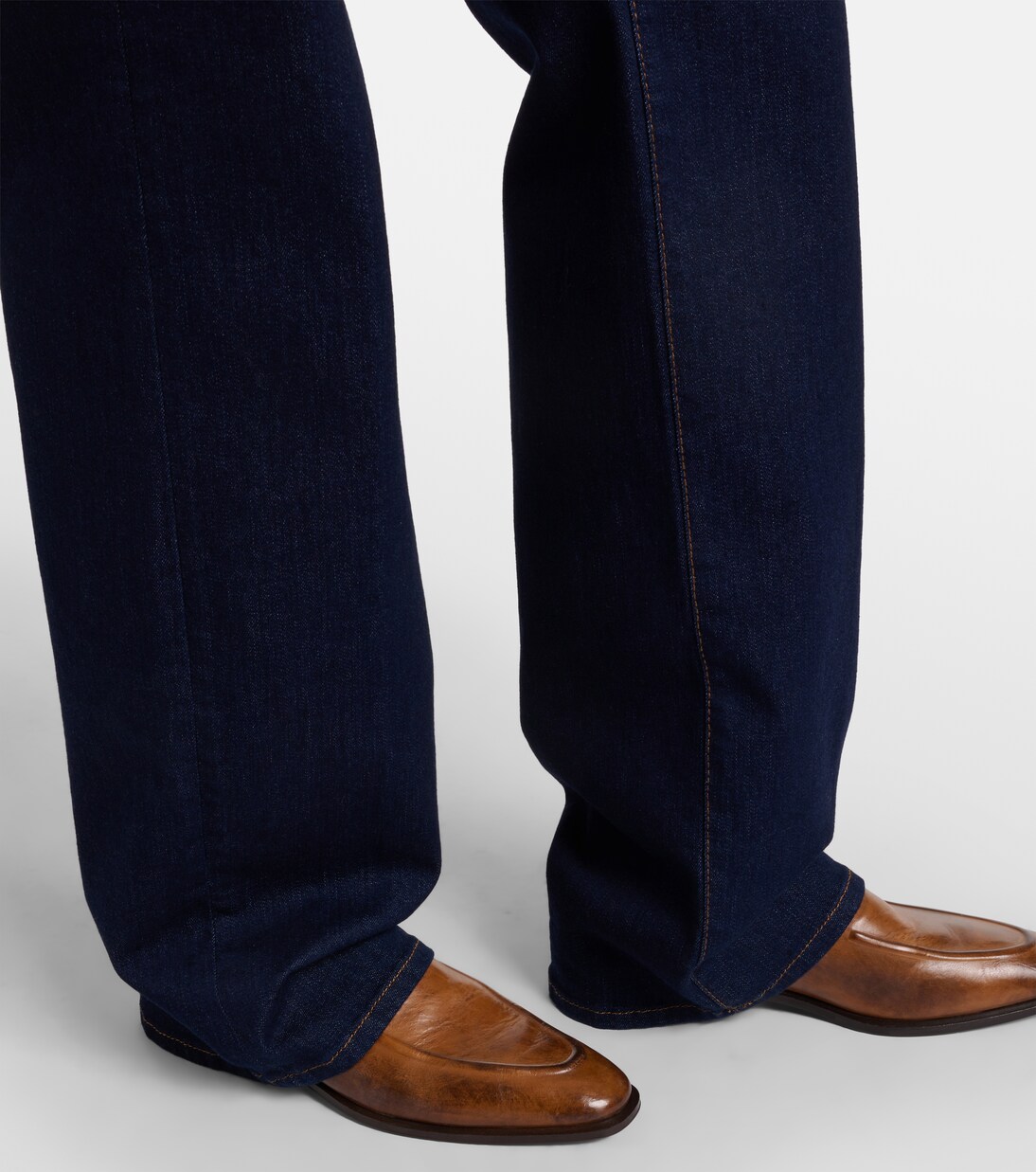 High-Rise Straight Jeans | Frame