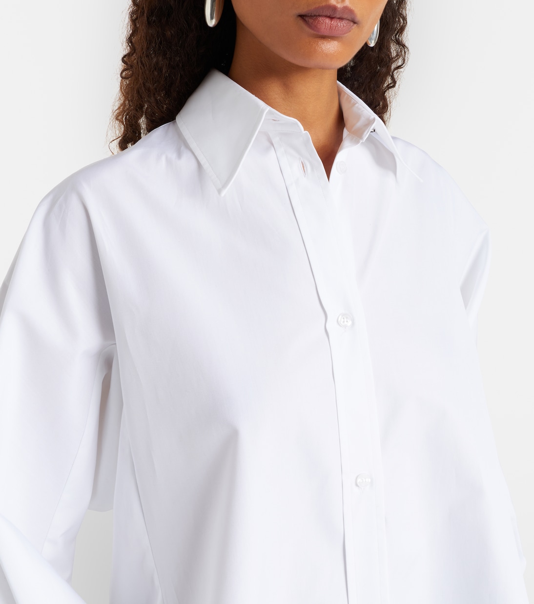 Ovest oversized cotton poplin shirt | Sportmax