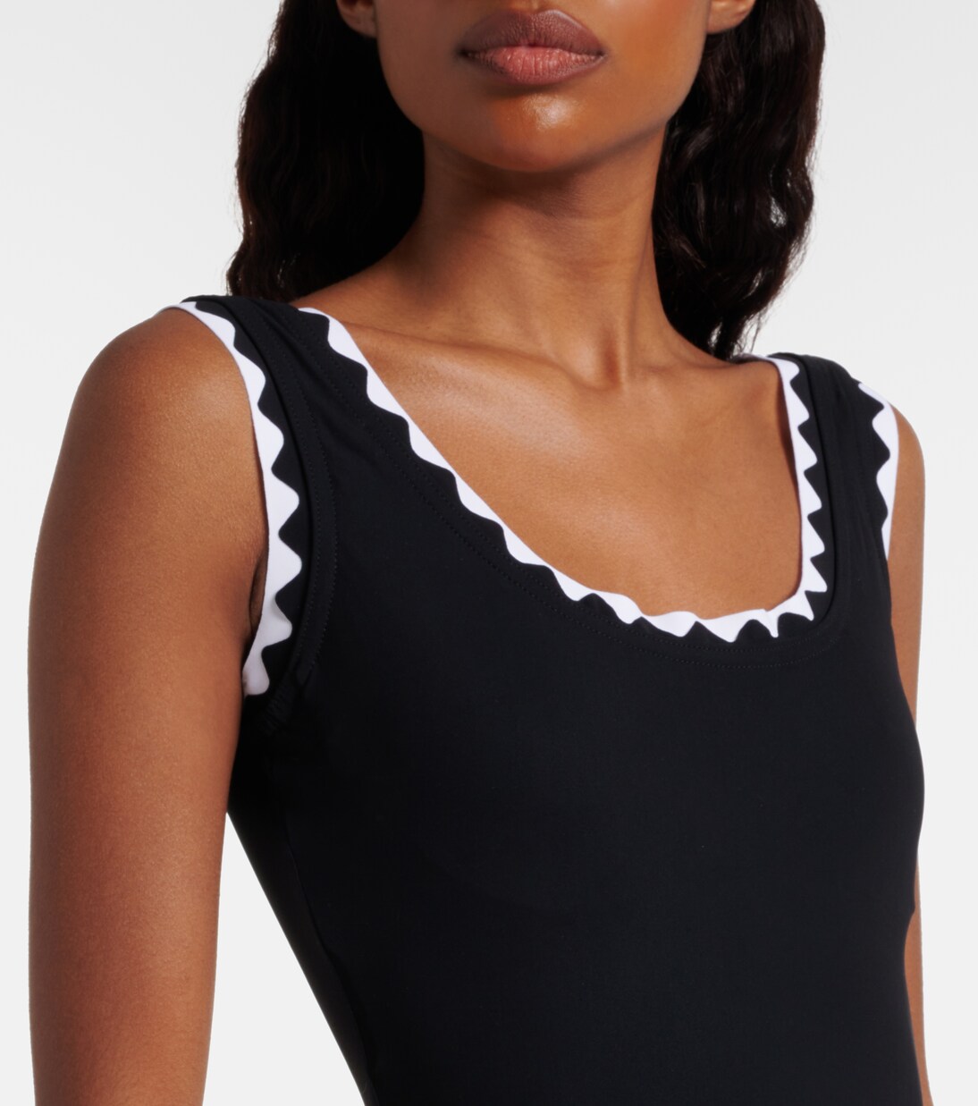 Lia scalloped swimsuit | Karla Colletto