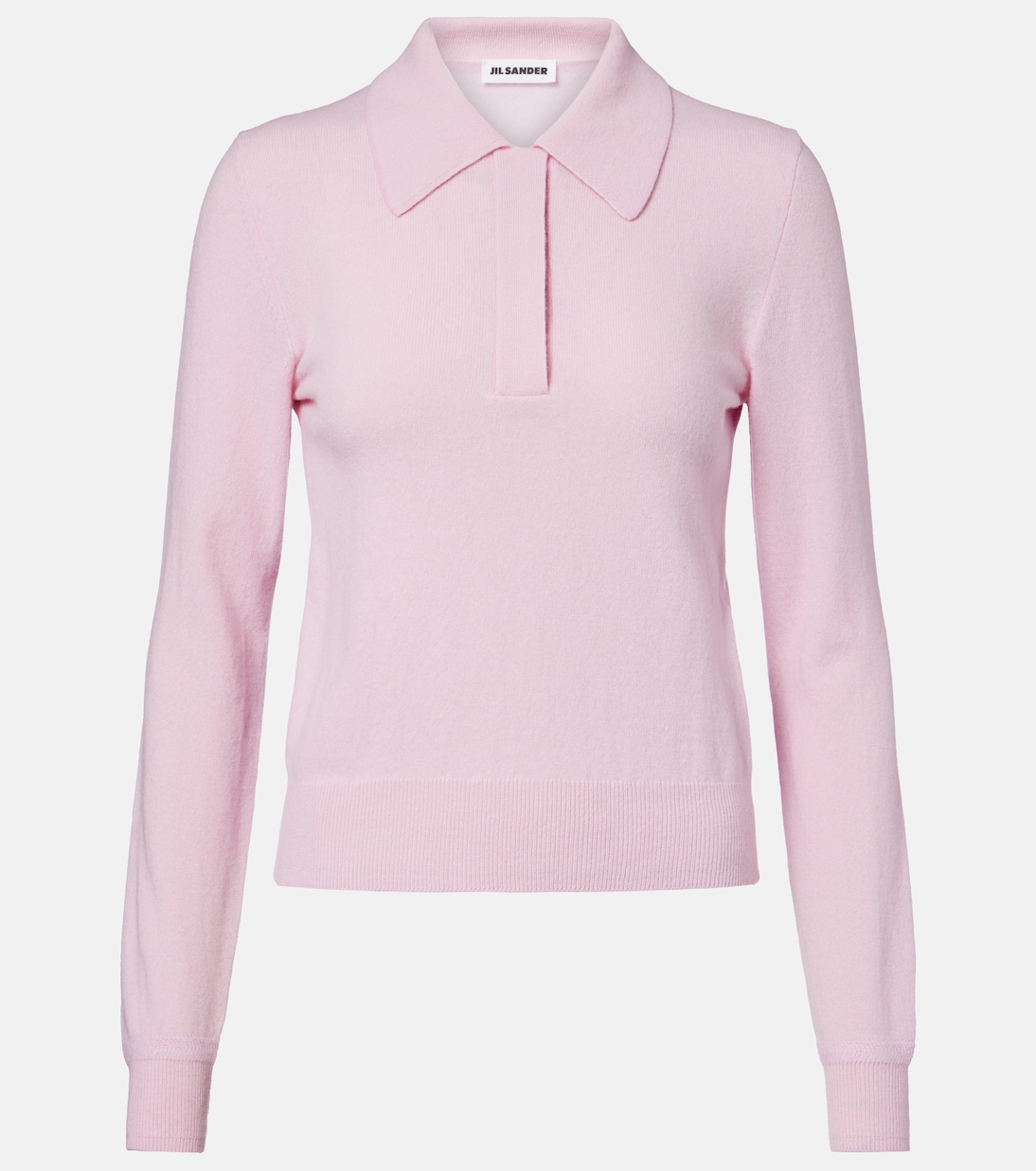 Virgin wool polo sweater | Jil Sander