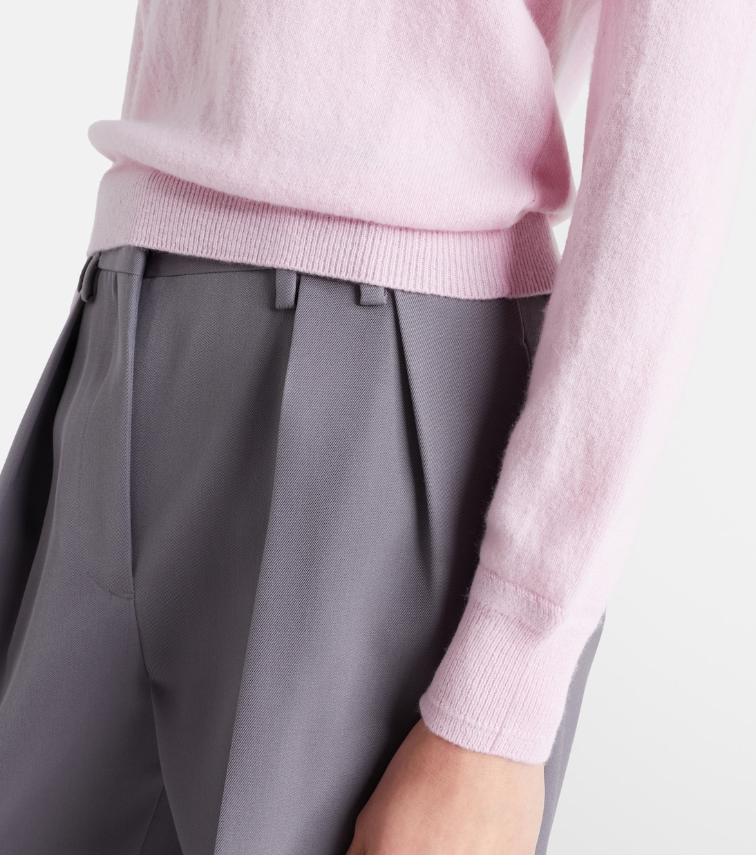 Virgin wool polo sweater | Jil Sander
