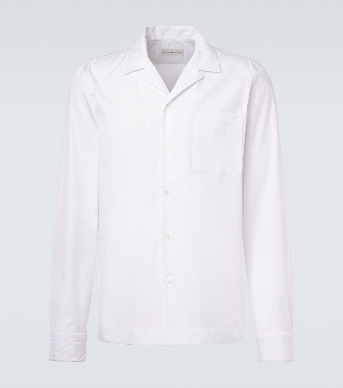 Cotton poplin shirt | Dries Van Noten
