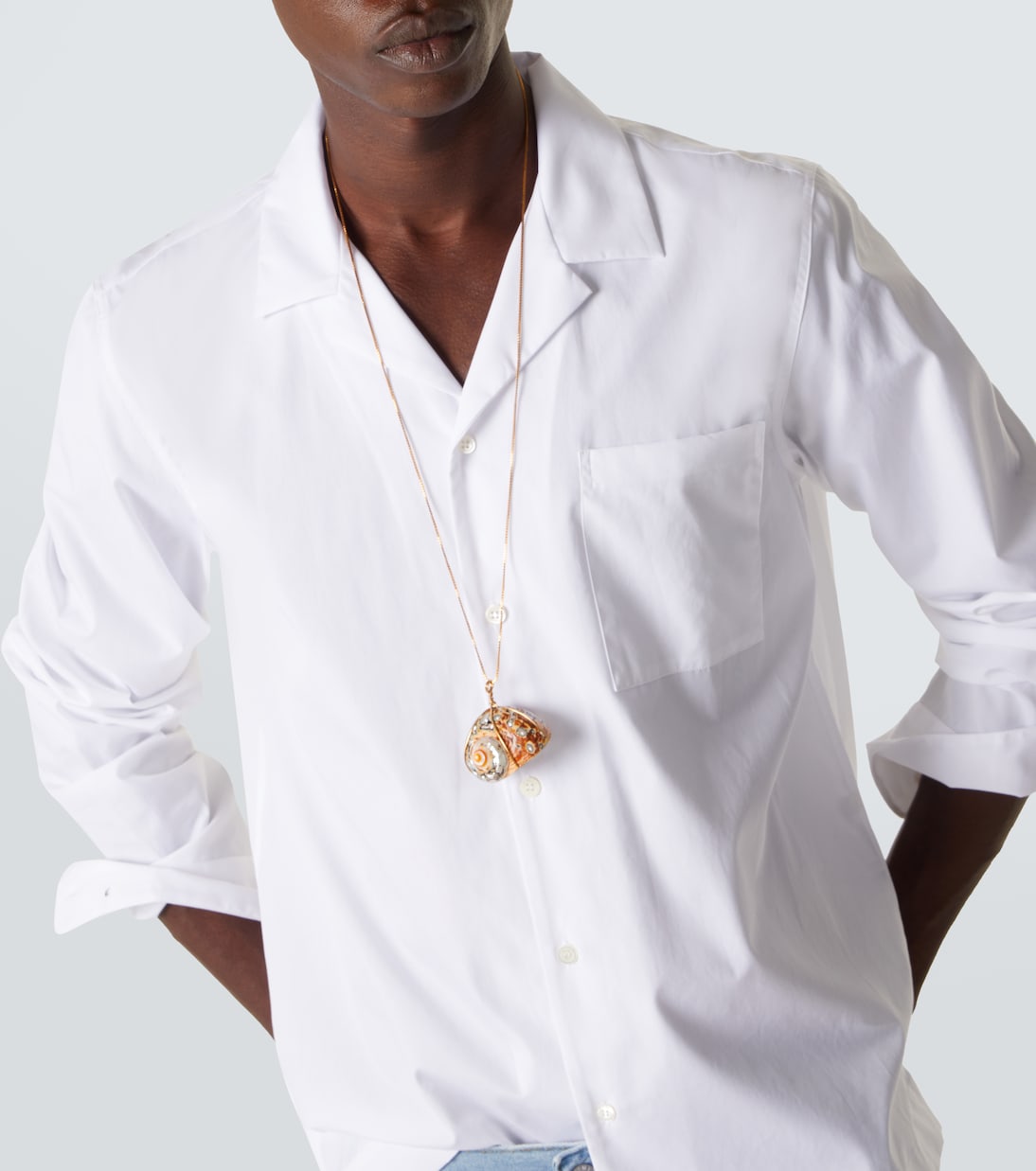 Cotton poplin shirt | Dries Van Noten