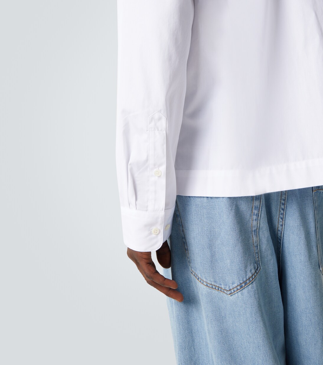 Cotton poplin shirt | Dries Van Noten