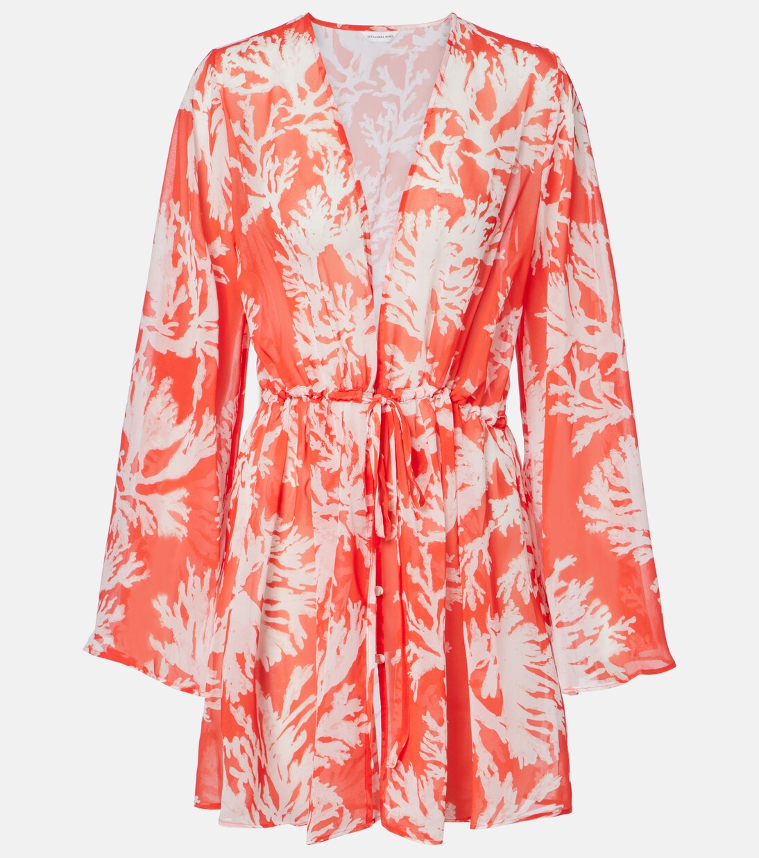 Chloe floral georgette kaftan | Alexandra Miro