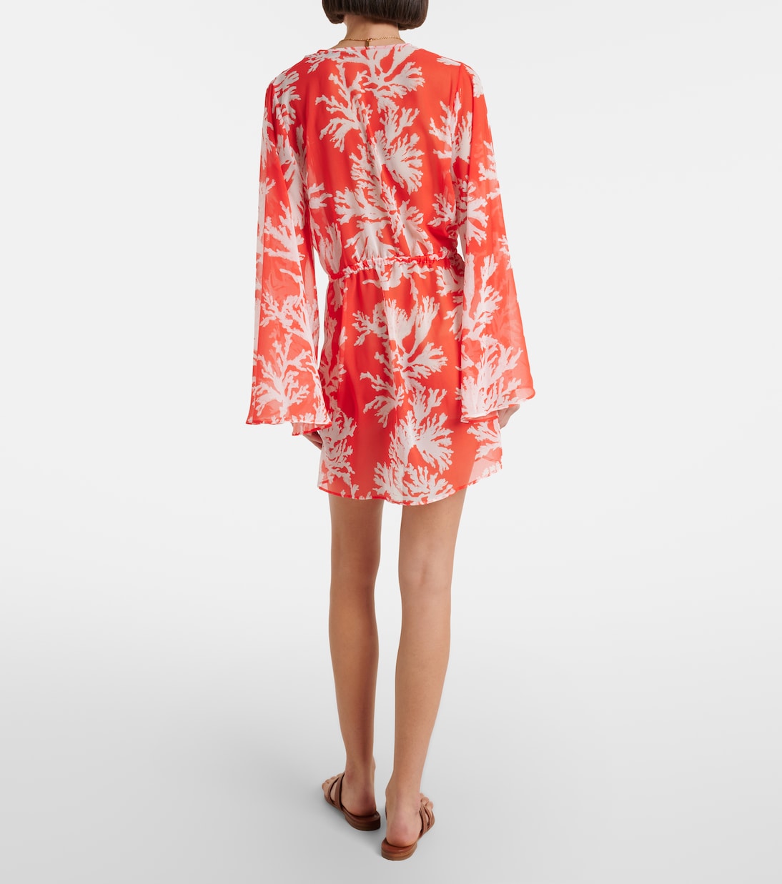Chloe floral georgette kaftan | Alexandra Miro