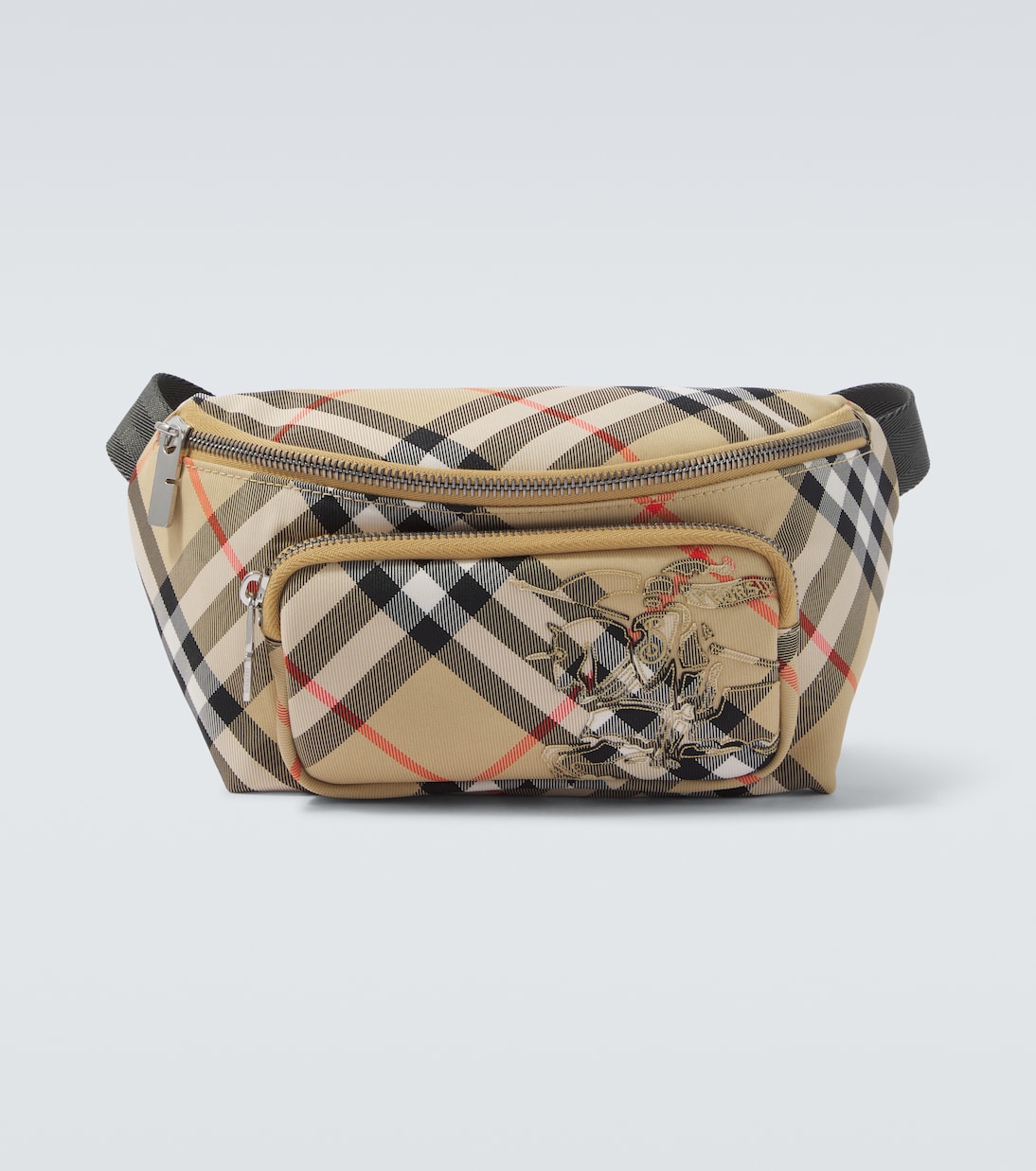 Burberry Check embroidered belt bag | Burberry