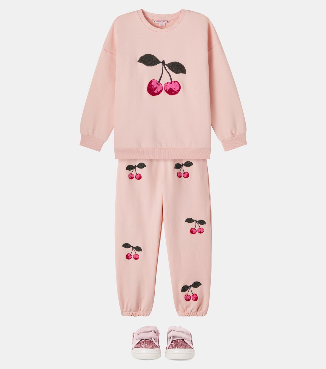 Besticktes Sweatshirt Lou aus Jersey | Konges Sløjd