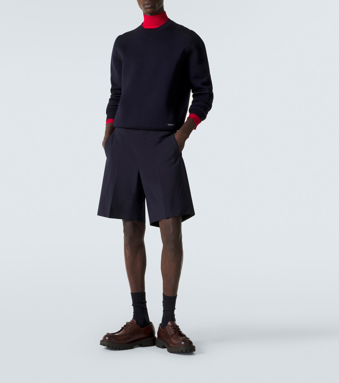 Wool and mohair Bermuda shorts | Prada
