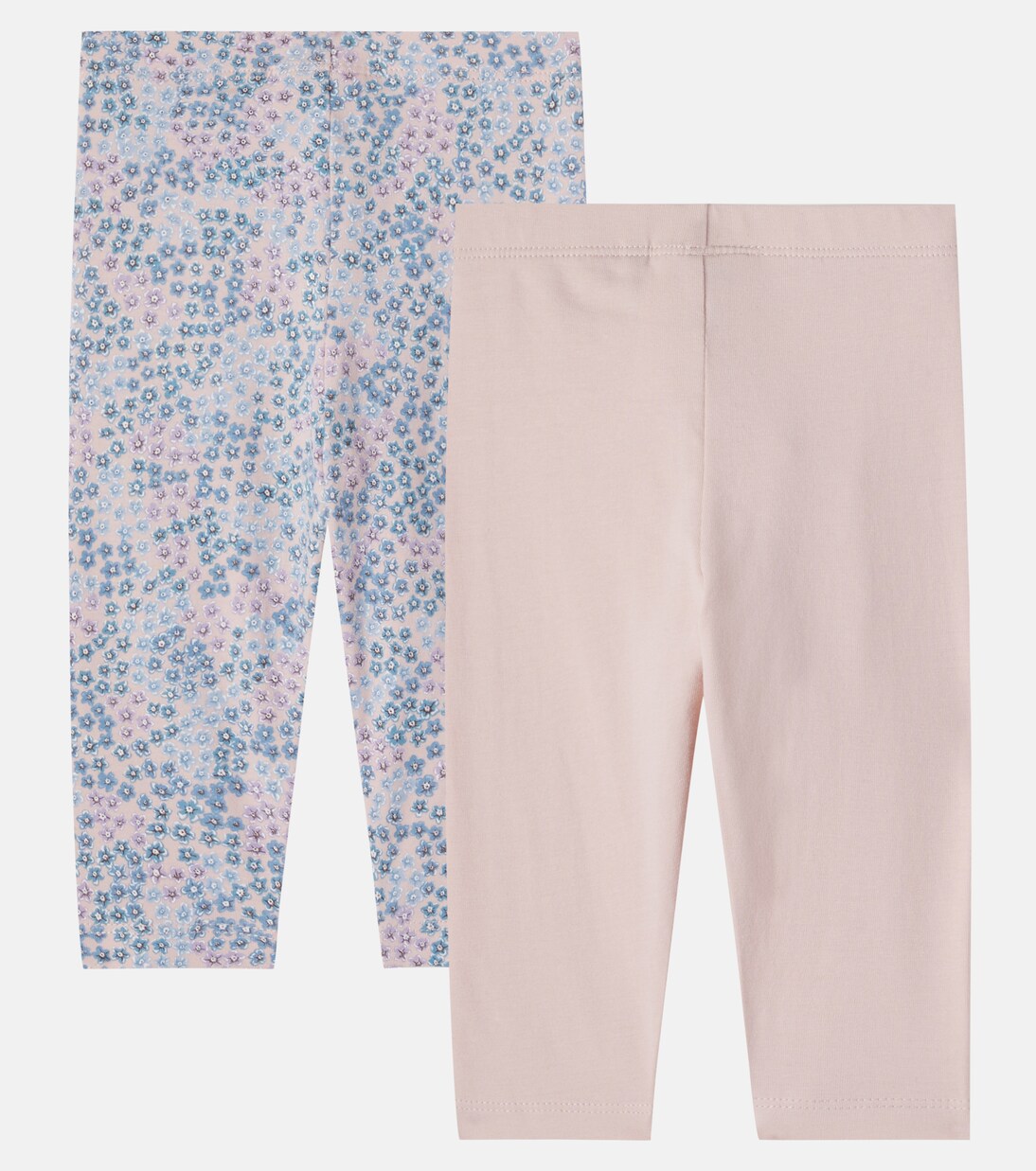 Baby Jules set of 2 cotton jersey leggings | Wheat