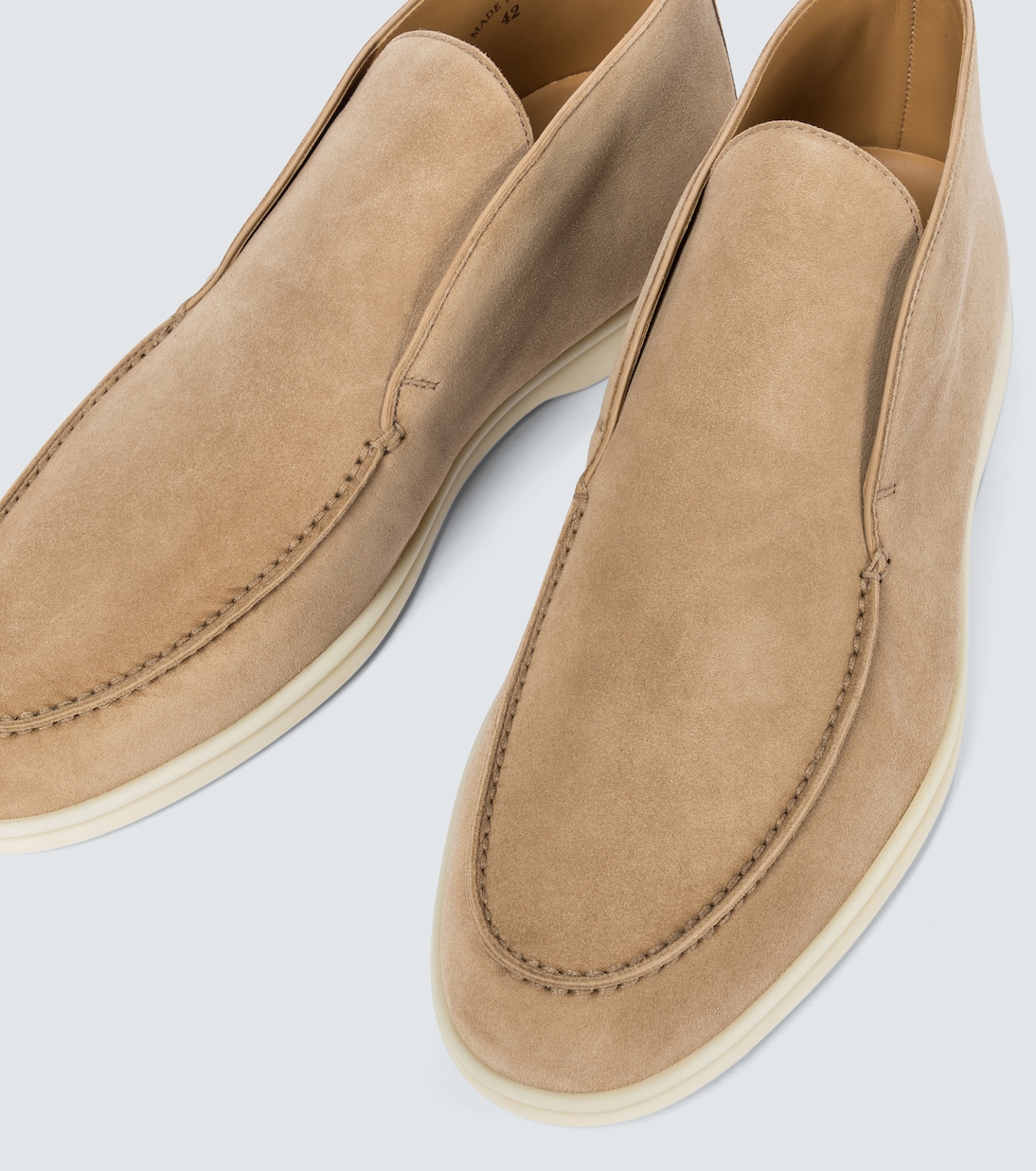 Bottines Open Walk en suède | Loro Piana