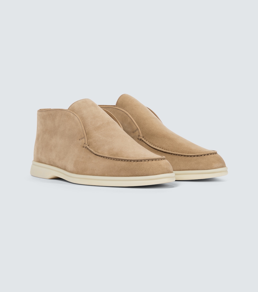 Bottines Open Walk en suède | Loro Piana