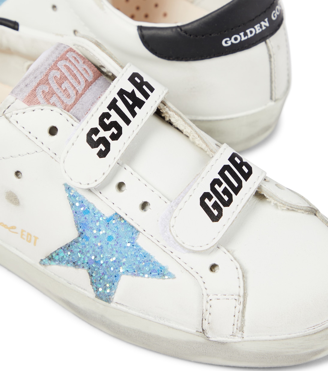 Old School leather sneakers | Golden Goose Kids