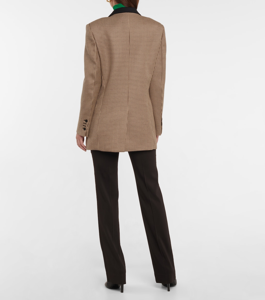 Marthy houndstooth wool blazer | Stella McCartney