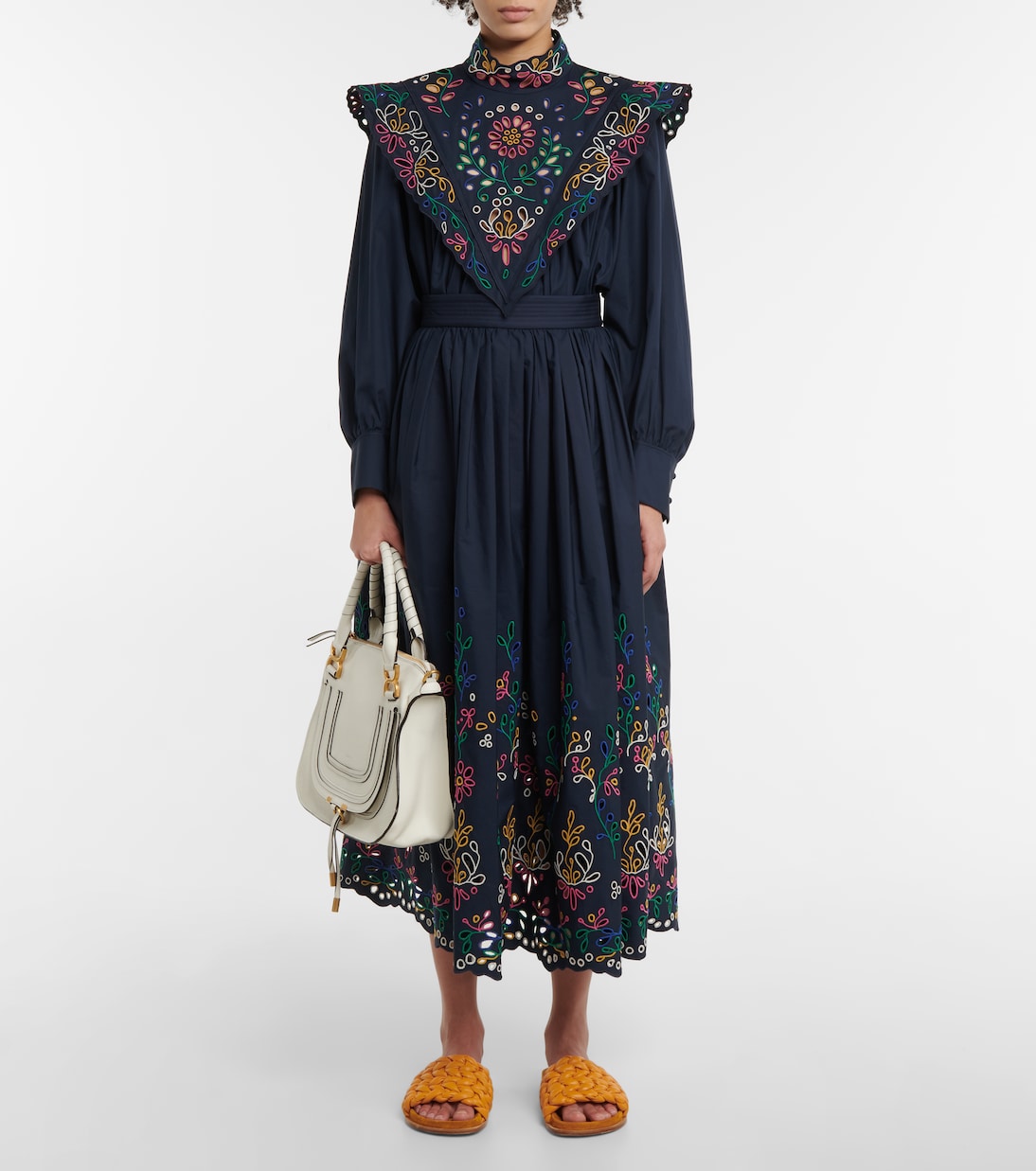 Broderie anglaise cotton blouse | Chloé