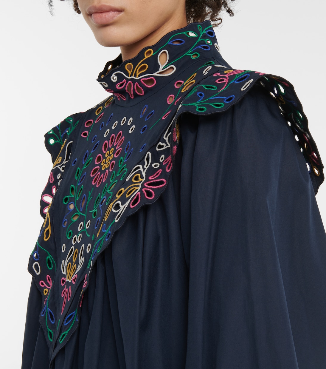 Broderie anglaise cotton blouse | Chloé