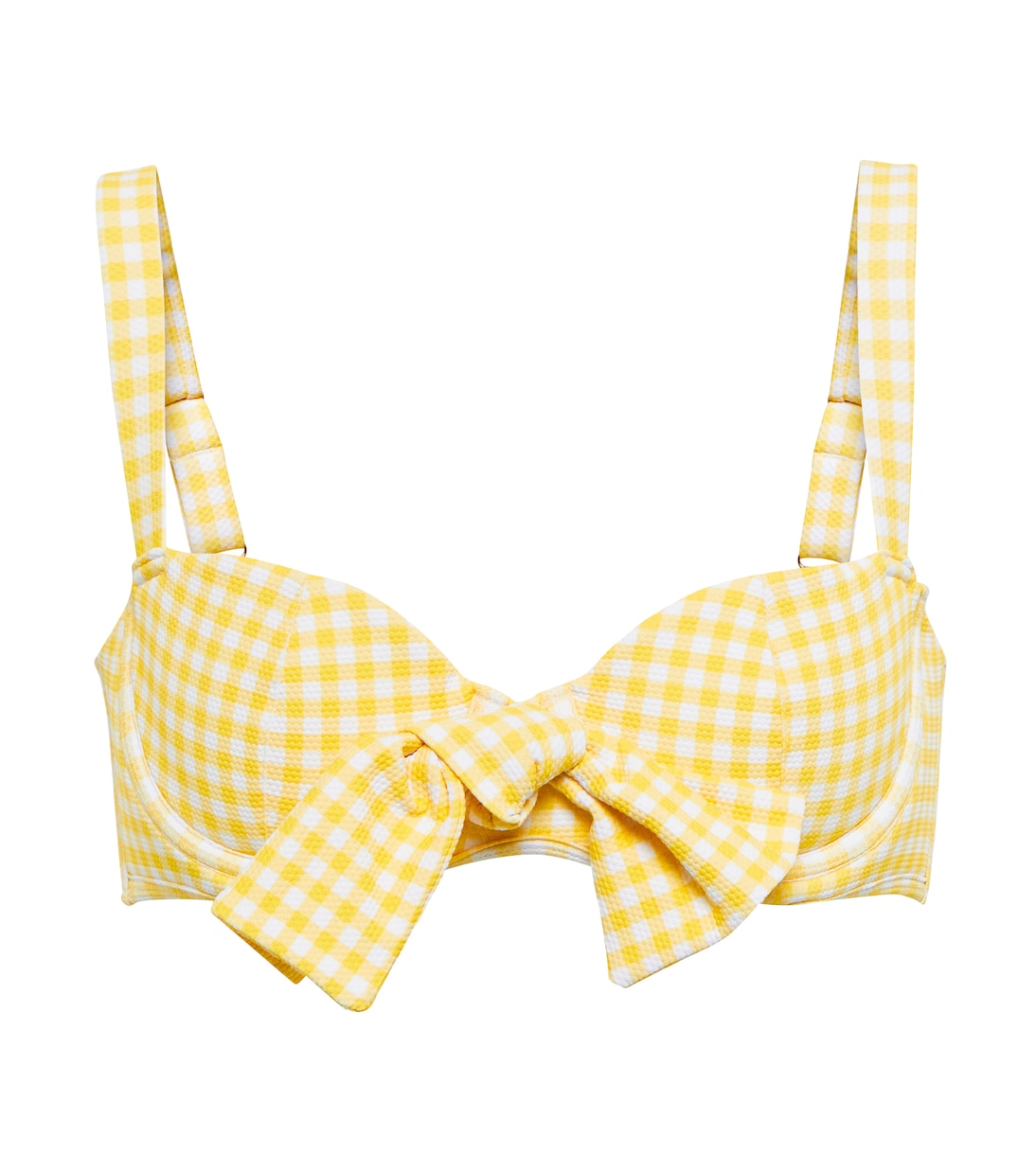 Clara checked bikini top | Alexandra Miro