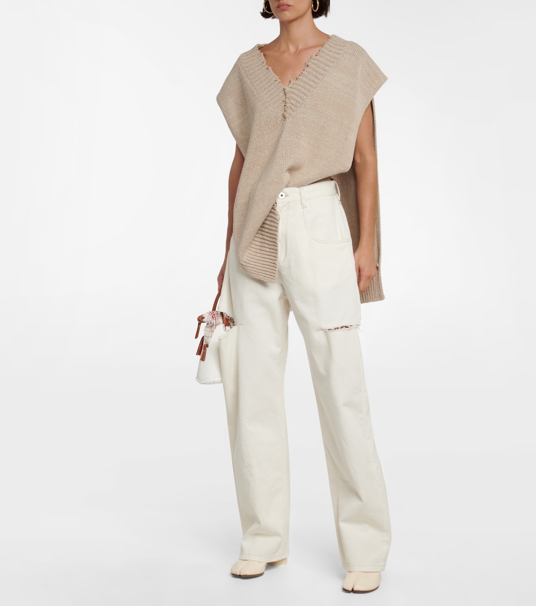 Jeans regular a vita alta | Maison Margiela