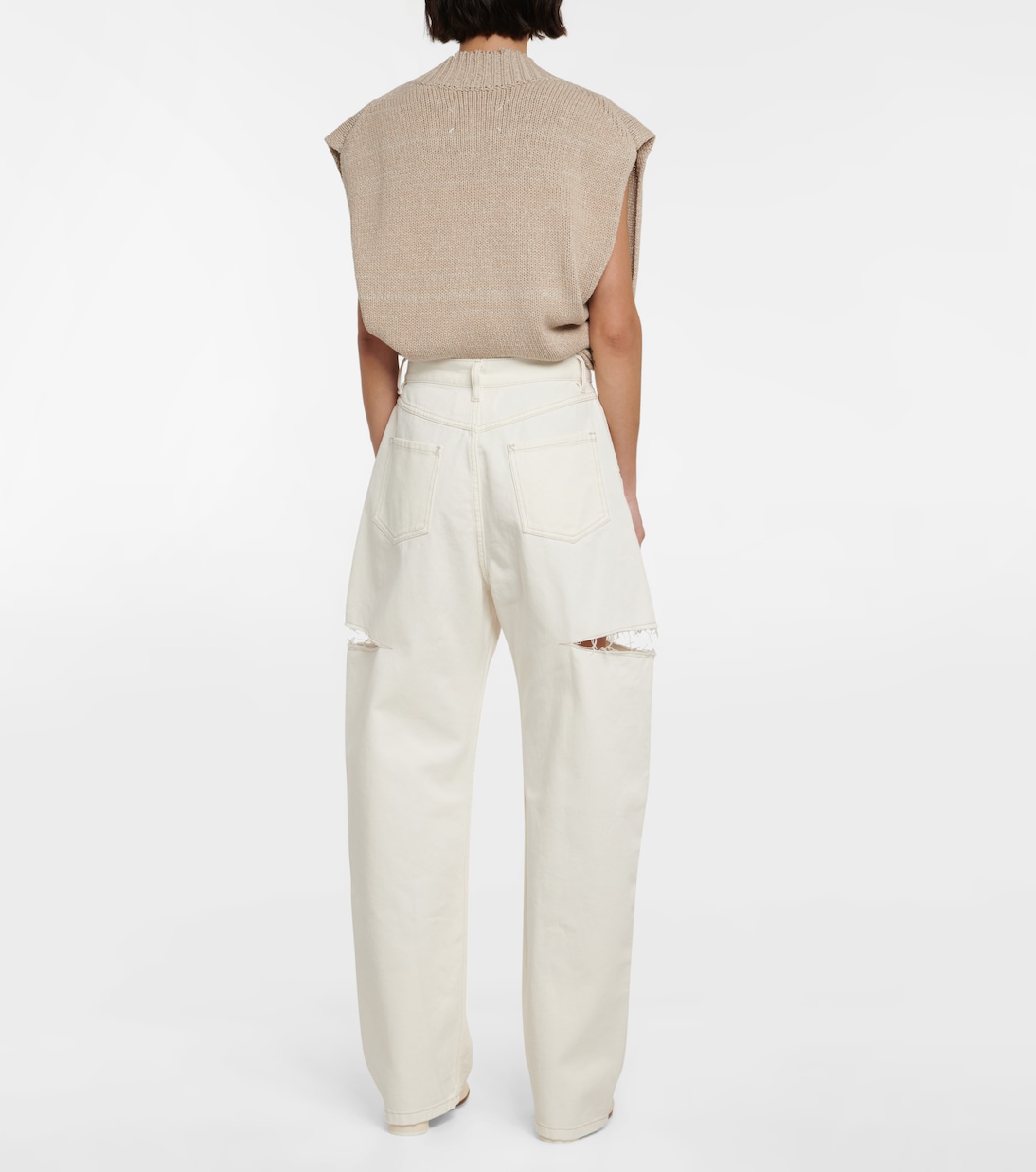 Jeans regular a vita alta | Maison Margiela