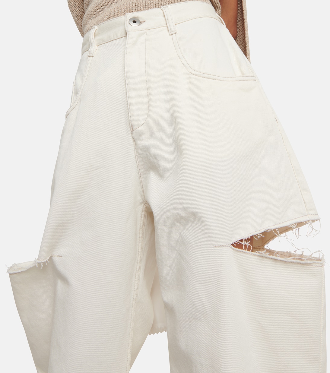 Jeans regular a vita alta | Maison Margiela