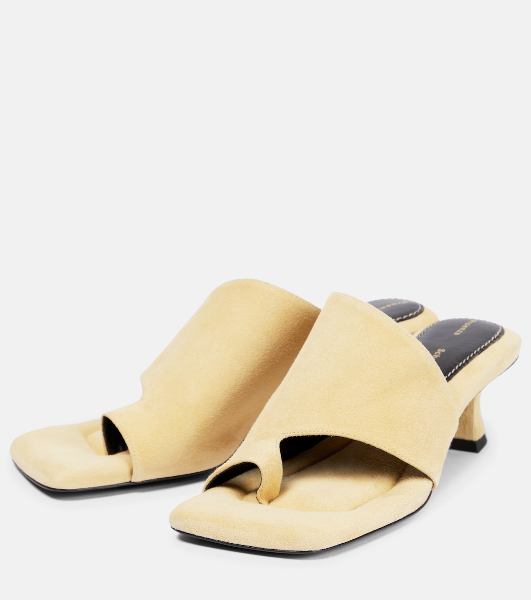 Sandalen aus Veloursleder | Proenza Schouler